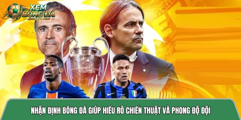 Nhận định bóng đá giúp hiểu rõ chiến thuật và phong độ đội