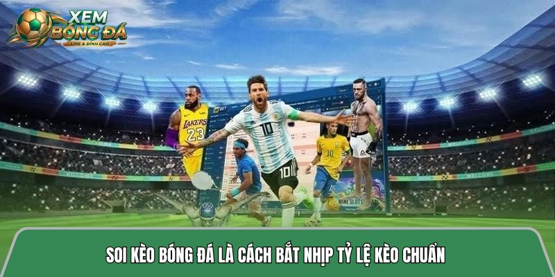 Soi kèo bóng đá là cách bắt nhịp tỷ lệ kèo chuẩn 